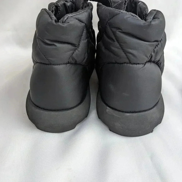 NWOT Piume Studio Quadrato $364 Nylon Matte Black Boots size 9 Ankle Booties - Picture 5 of 8